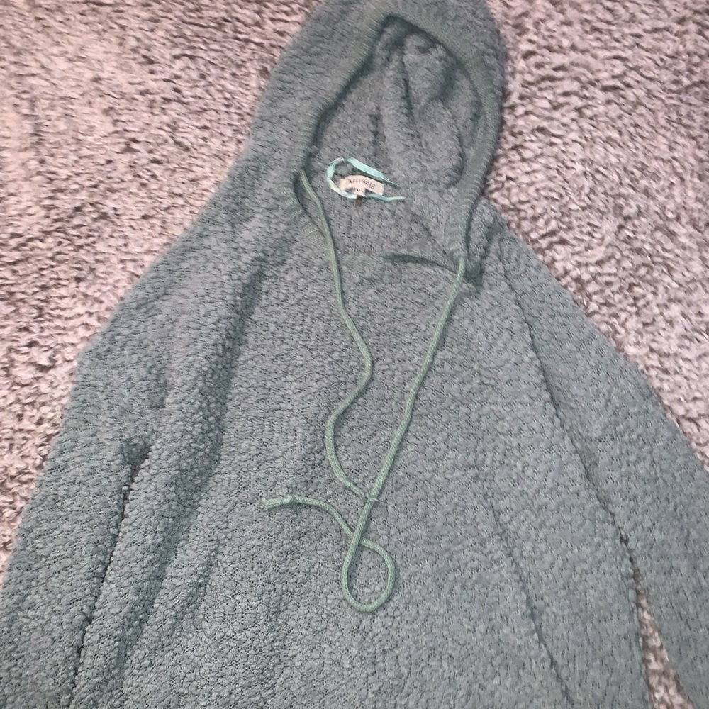 Teal sweater